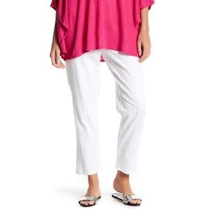 Calypso St. Barth Songshu Cotton Eyelet Pant New